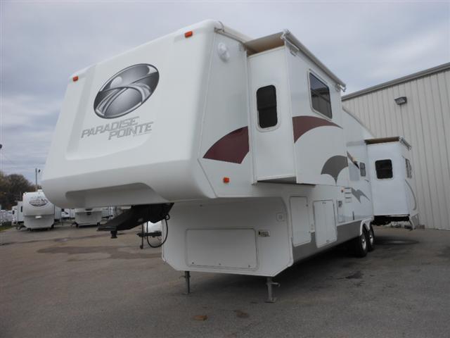 Used 2007 Crossroads Paradise Point 34CK Fifth Wheel For Sale